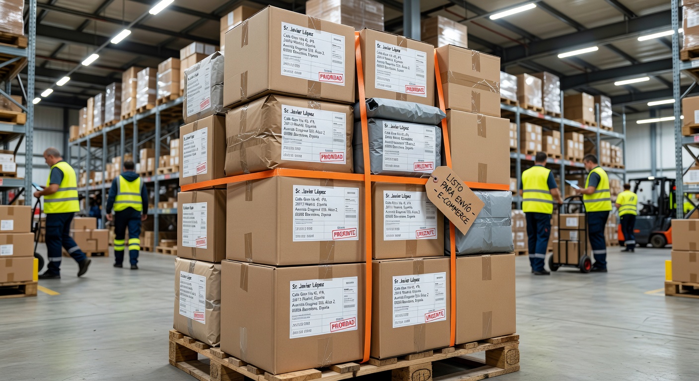 Paquetes logística eCommerce España